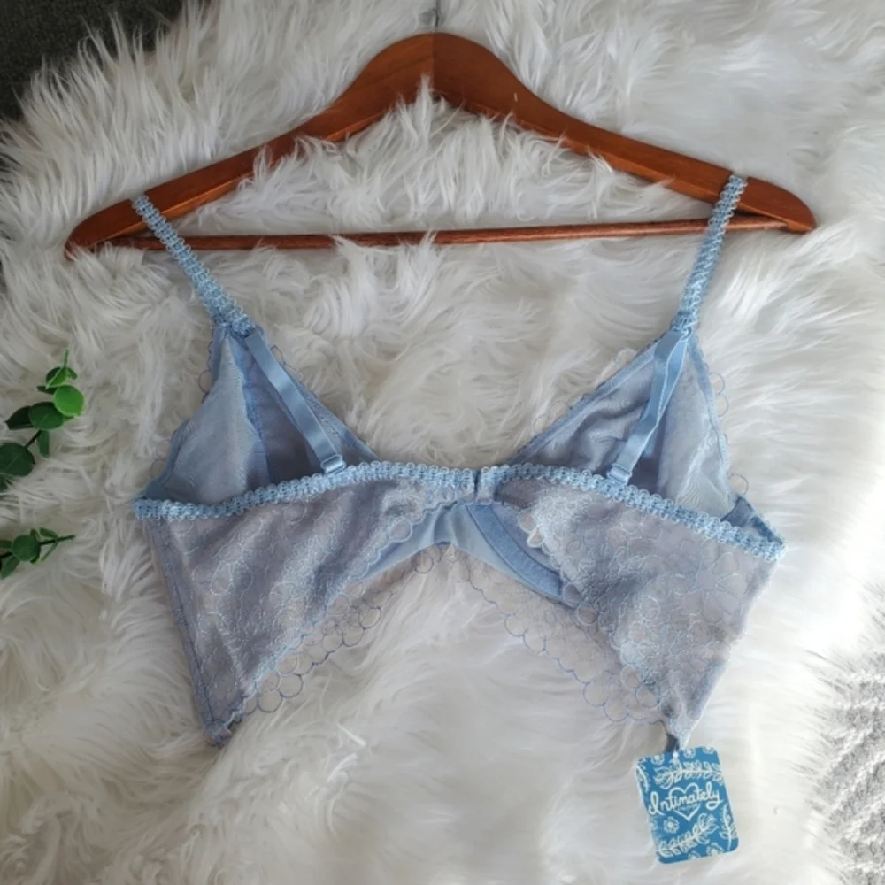 NWT Free People 'Lucia' Underwire Lace Bra 34C